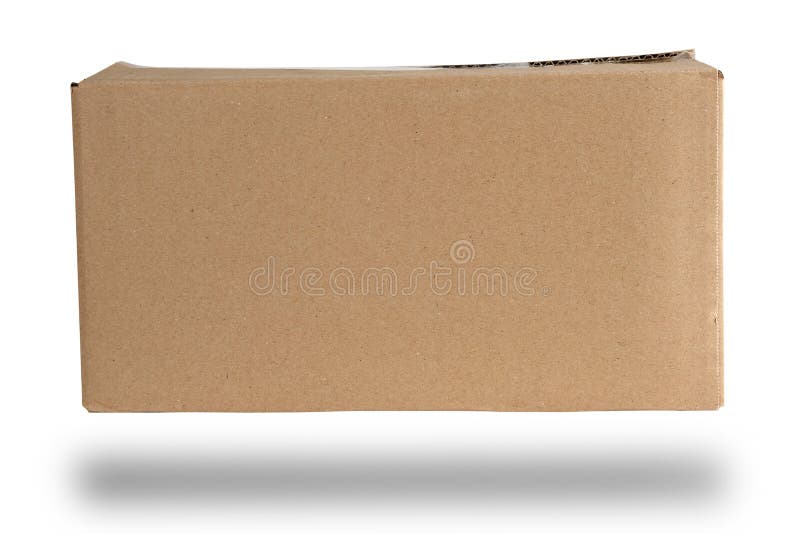 闭合的棕色长方形箱纸板库存图片 图片包括有服务 脆弱 界面 感激的 向前 卡拉服特 商业