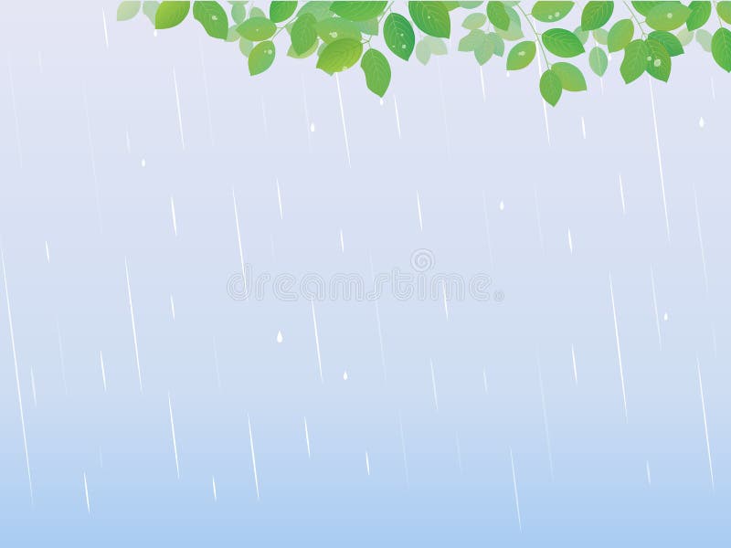 在动画片样式的多雨天空背景也corel凹道例证向量库存例证 插画包括有 在动画片样式的多雨天空背景也corel凹道例证向量库存例证 插画包括有