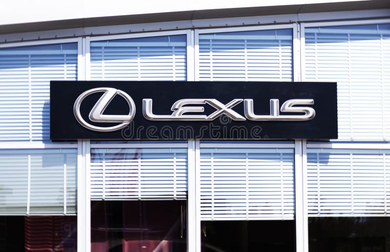 符号lexus 公司标志牌雷克萨斯 编辑类库存照片 图片包括有门面 圈子 前面 金属 黑暗