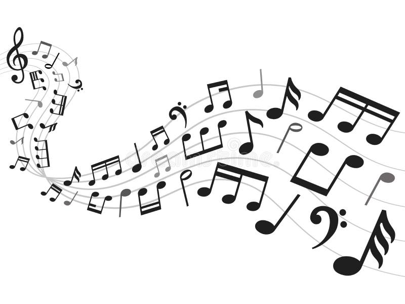 音符背景音乐记法板料 合理的曲调和笔记标志传染媒介例证向量例证 插画包括有曲线 页面 音符背景音乐记法板料 合理的曲调和笔记标志传染媒介例证向量例证 插画包括有曲线 页面