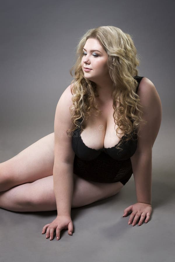 Blonde Plus Size Model 26