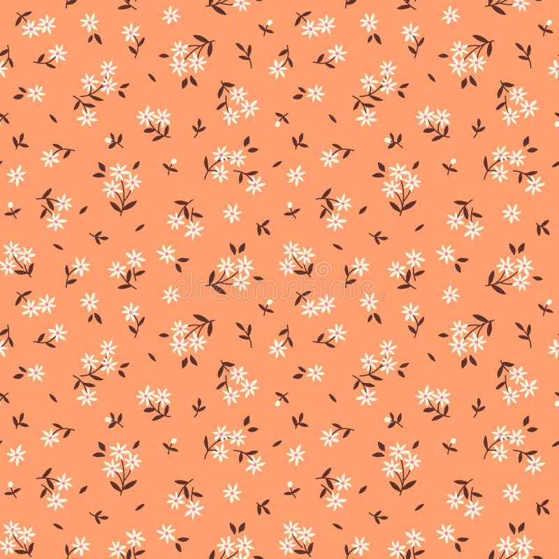 Cute floral pattern in the small flowers.