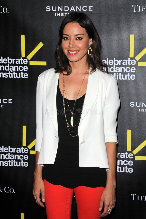 Aubrey Plaza at the Sundance Institute Benefit Presented by Tiffany & Co., Soho House, Los Angeles, CA 06-06-12. Aubrey Plaza at the Sundance Institute Benefit Presented by Tiffany & Co., Soho House, Los Angeles, CA 06-06-12