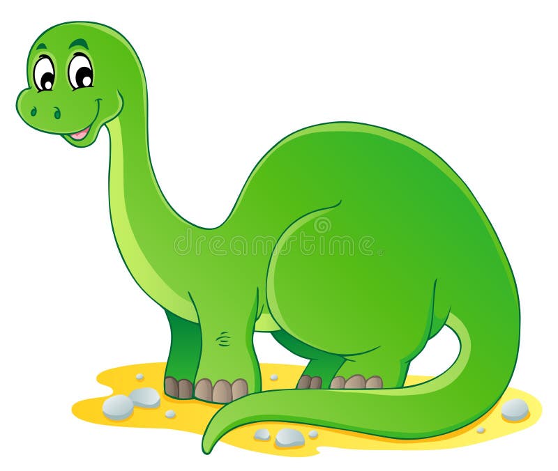 Dinosaur theme image 1 - vector illustration. Dinosaur theme image 1 - vector illustration.