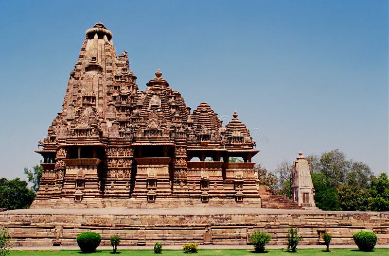 The famous Vishvanath Temple of Khajuraho, Madhya Pradesh, India. The famous Vishvanath Temple of Khajuraho, Madhya Pradesh, India