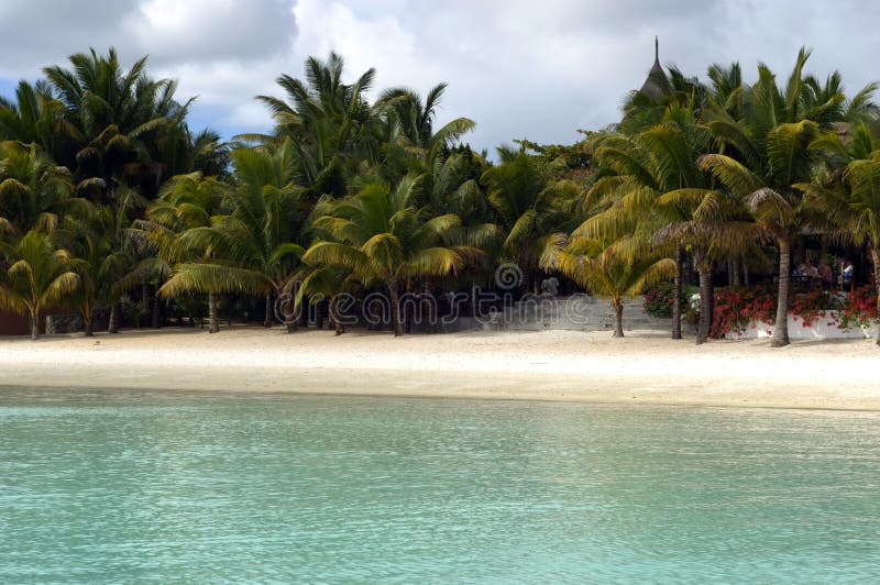 1 Mauritiusa na plaży fotografia stock 1 Mauritiusa na plaży fotografia stock