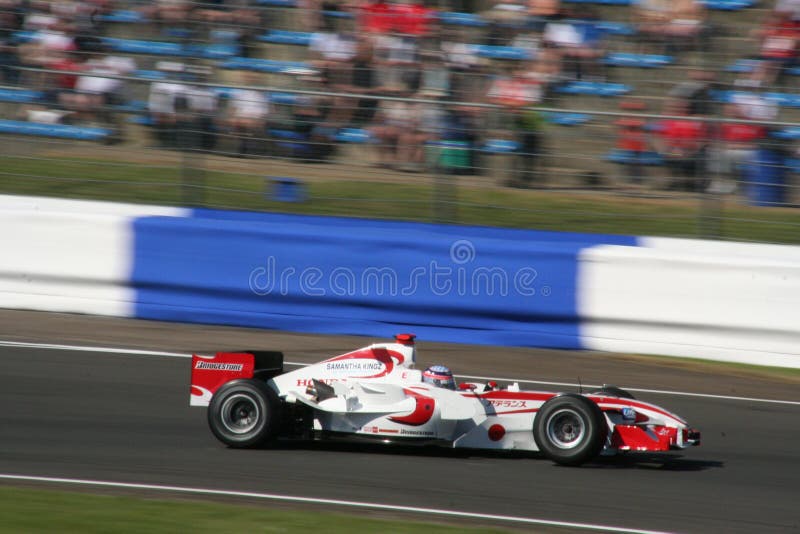 Nice Super Aguri Formula 1 car at Silverstone Grand Prix. Nice Super Aguri Formula 1 car at Silverstone Grand Prix