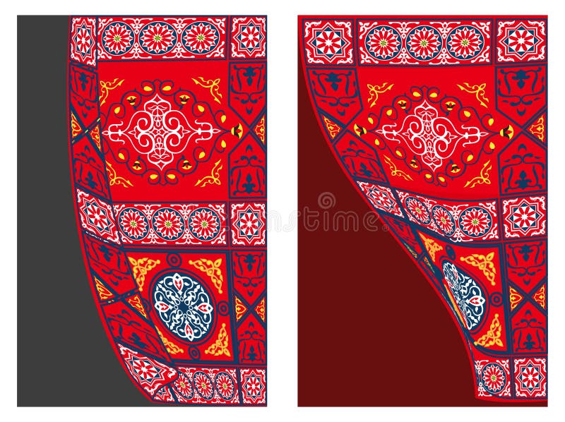 (1) zasłony egipski tkaniny stylu namiot royalty ilustracja (1) zasłony egipski tkaniny stylu namiot royalty ilustracja