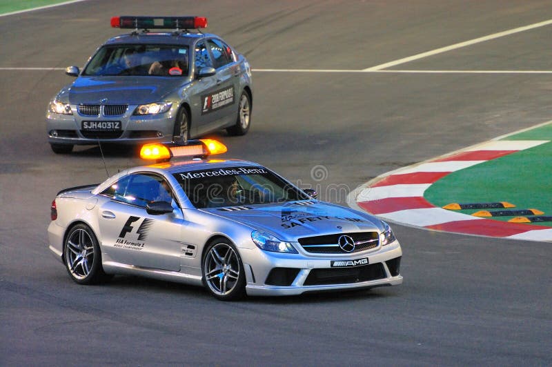 Singapore Grand Prix Formula 1 safety cars. Singapore Grand Prix Formula 1 safety cars