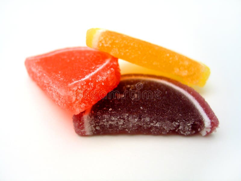 Candy Series - 3 slices of candy fruit. Candy Series - 3 slices of candy fruit.