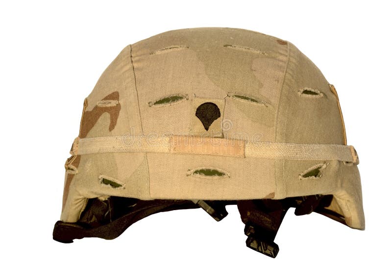 Real U.S. Army helmet with chin strap. This one served in Iraq. Focus = rank emblem = Specialist. 12MP camera. Real U.S. Army helmet with chin strap. This one served in Iraq. Focus = rank emblem = Specialist. 12MP camera.