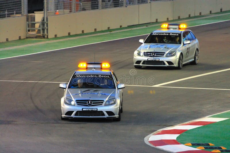 Singapore Grand Prix Formula 1 safety cars. Singapore Grand Prix Formula 1 safety cars