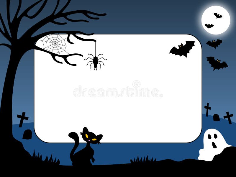 Photo frame, post card or page for your scrapbook. Subject: Halloween. Photo frame, post card or page for your scrapbook. Subject: Halloween.