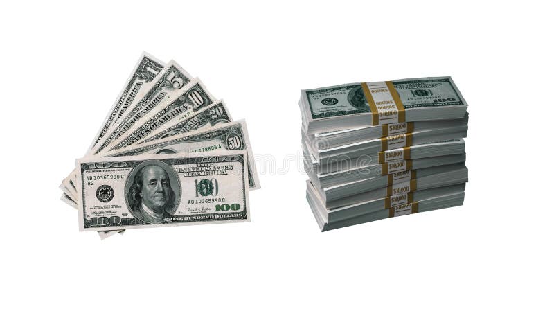 US money - 100 US dollar banknote. US money - 100 US dollar banknote.