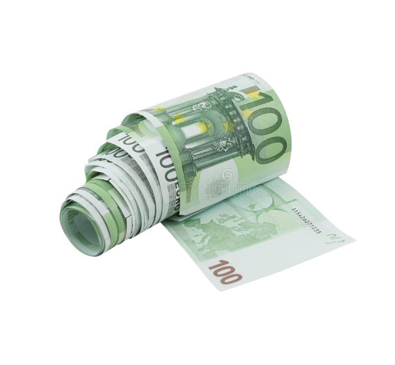 100-Euro Bill Money Toilet Paper