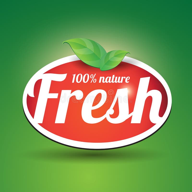 100 percent fresh