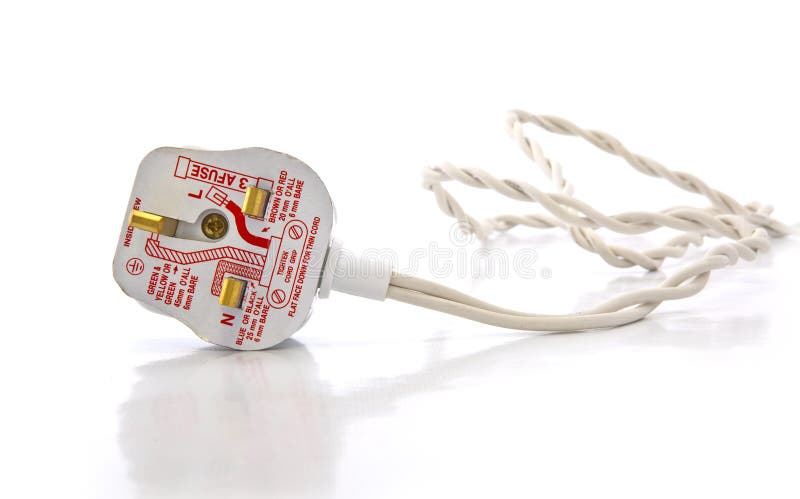 13 ampères três elétricos BRITÂNICOS fixam o plugue imagem de stock 13 ampères três elétricos BRITÂNICOS fixam o plugue imagem de stock