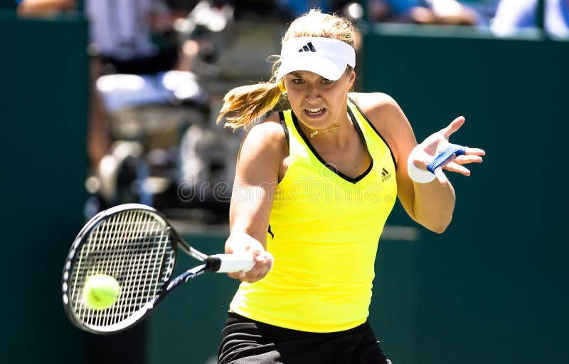 16 apr cirlce cup ericsson family sony tour wta στοκ φωτογραφίες