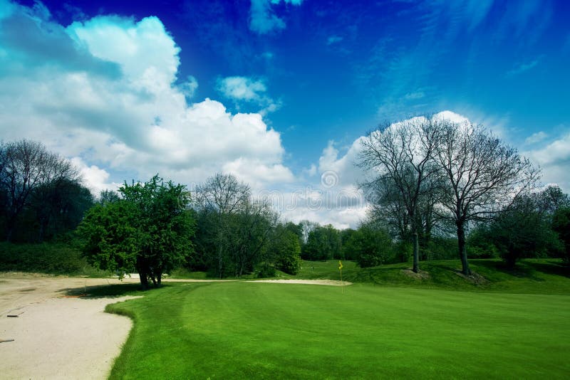 18th Hole stock photography