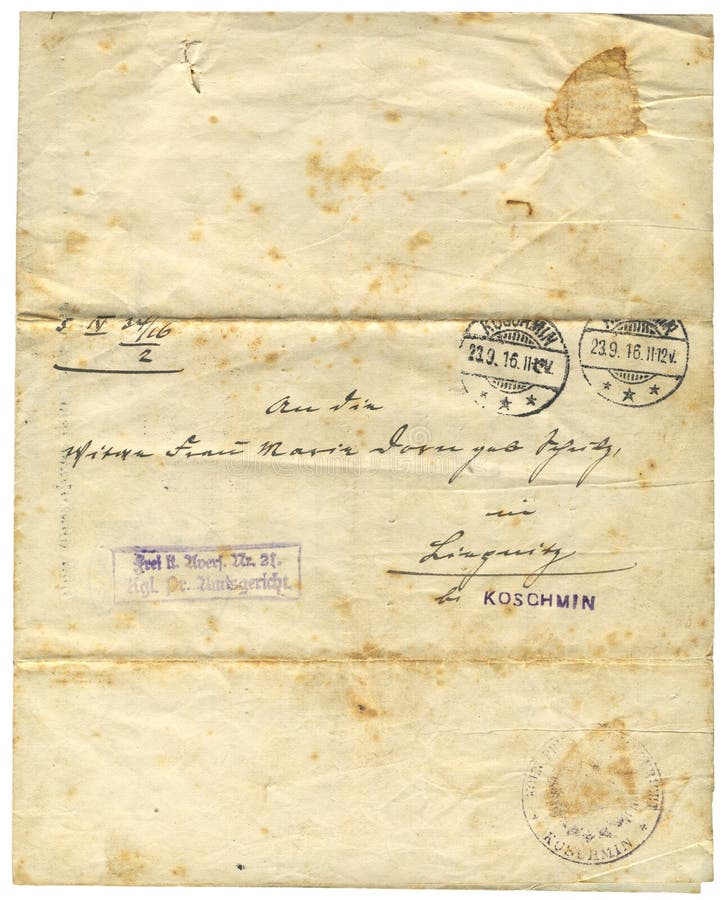 1916古色古香的纸张