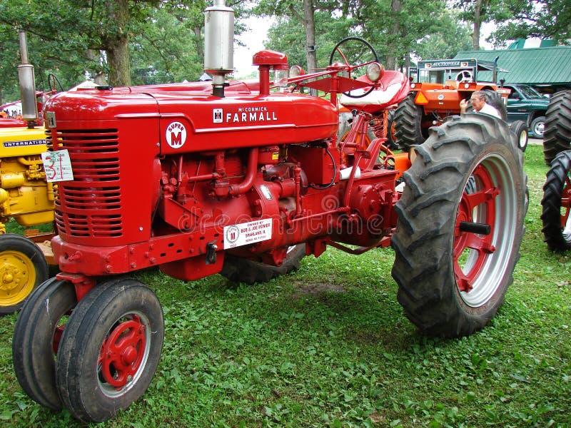 1952 McCormick Farmall Model Super M tractor on display at the 23rd annual Marshall-Putnam Antique Association Antique Tractor and Engine Show, Johnson Park, Rt. 26, June 12-13, 2010, Lacon, Illinois. 1952 McCormick Farmall Model Super M tractor on display at the 23rd annual Marshall-Putnam Antique Association Antique Tractor and Engine Show, Johnson Park, Rt. 26, June 12-13, 2010, Lacon, Illinois.