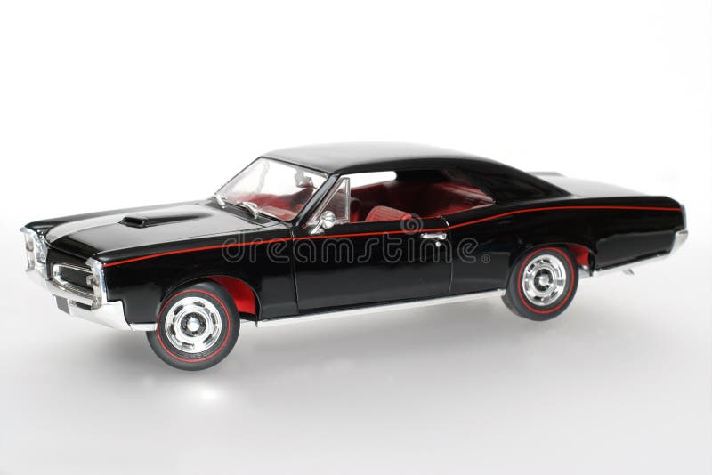 1966 Pontiac GTO metal scale toy car