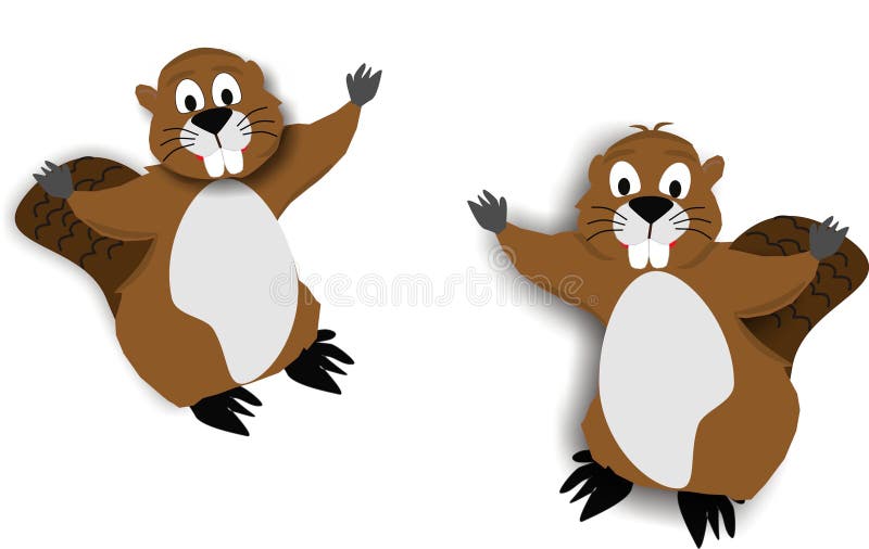 2 Beaver cartoons