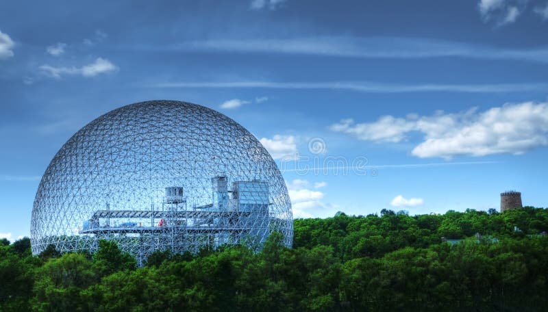 2 biosfera Montreal obrazy stock 2 biosfera Montreal obrazy stock