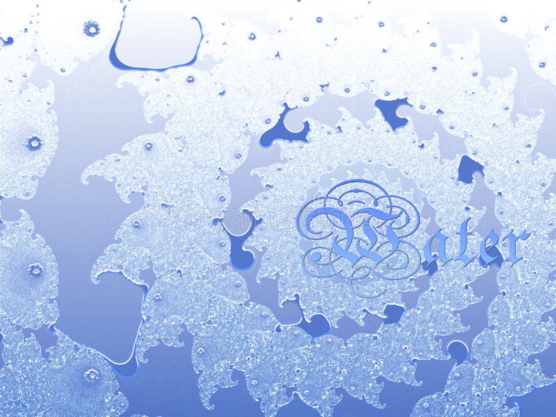 2 d 4 fractal elementów tła błękitna woda ilustracji 2 d 4 fractal elementów tła błękitna woda ilustracji