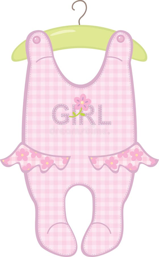 Pink bodysuit with a flower for baby girl. Pink bodysuit with a flower for baby girl