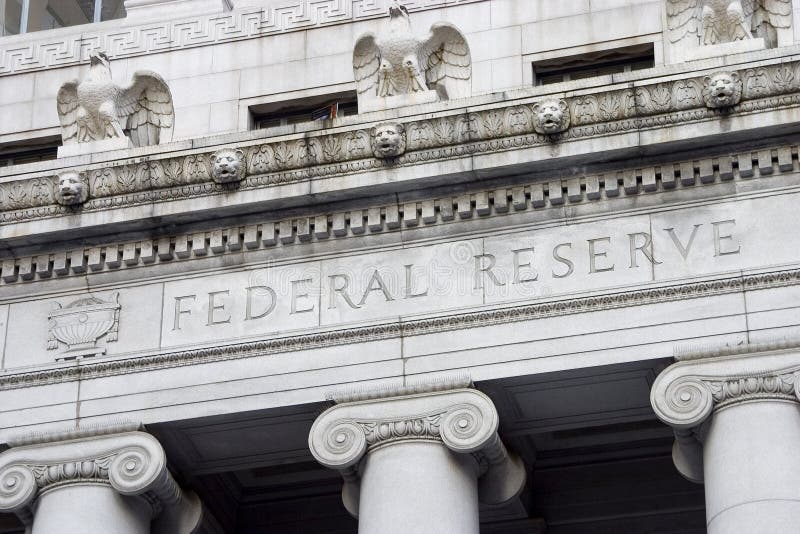 2 fasad rezerwa federalna zdjęcia stock