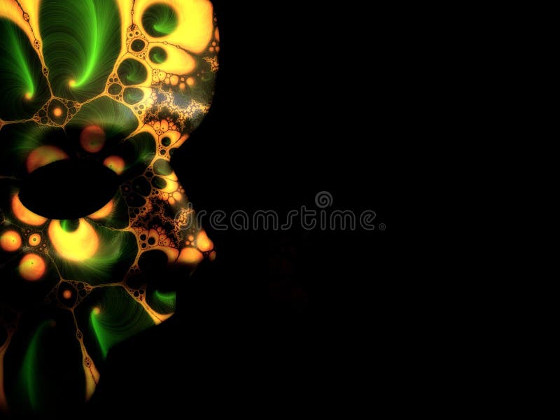 2 fractal μάσκα διανυσματική απεικόνιση 2 fractal μάσκα διανυσματική απεικόνιση