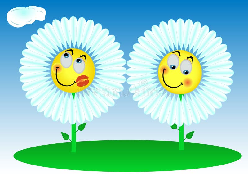 2 Funny flowers