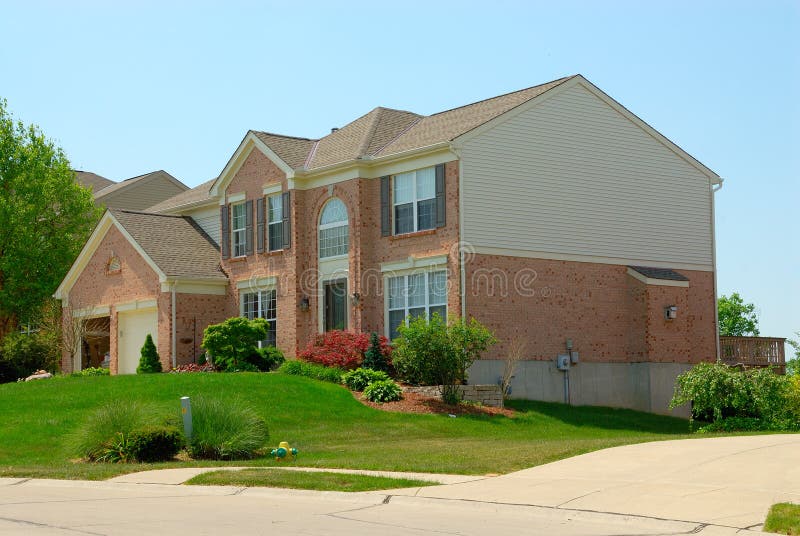 2-story Brick Suburban Home