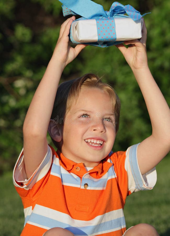 Prezent Urodzinowy 2 obrazy royalty free