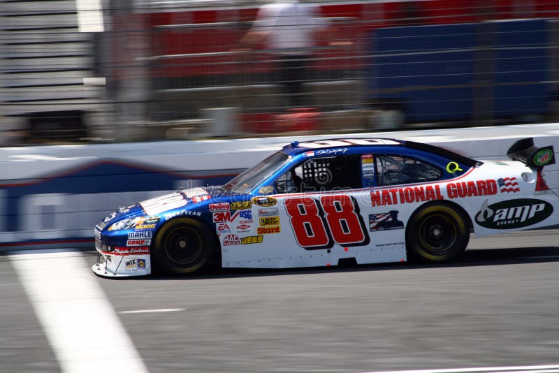 2008 NASCAR Finish Line! editorial stock image. Image of excellence