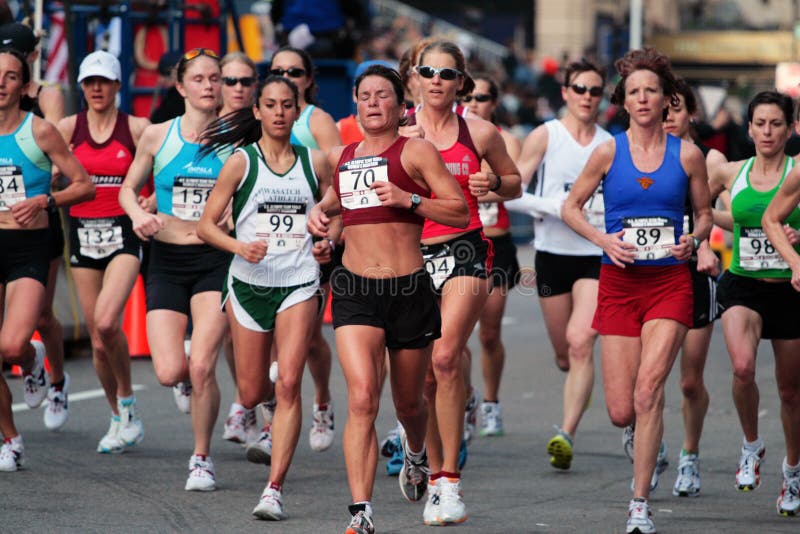 2008 épreuves olympiques du marathon des femmes des USA, Boston