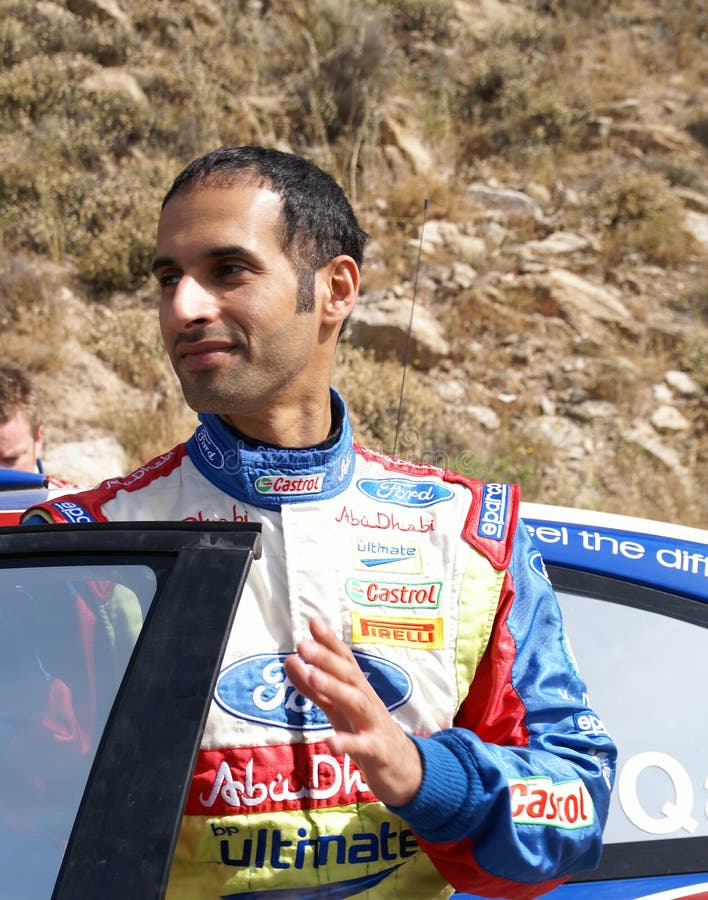 WRC 2009 - World Rally Championship - Rally d'Italia - Sardegna - 21/24 May 2009 - Before the start of Shakedown 21-05-2009 - Driver Al Qassimi Khalid. WRC 2009 - World Rally Championship - Rally d'Italia - Sardegna - 21/24 May 2009 - Before the start of Shakedown 21-05-2009 - Driver Al Qassimi Khalid