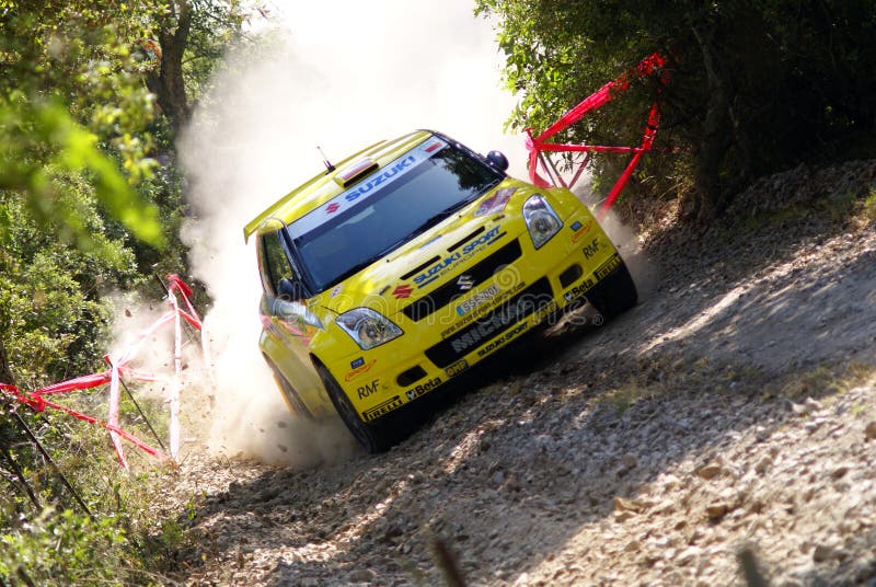 WRC 2009 - World Rally Championship - Rally d'Italia - Sardegna - 21/24 May 2009 - SS7 Sa Linea 23-05-2009 - Driver KOSCIUSZKO Michal. WRC 2009 - World Rally Championship - Rally d'Italia - Sardegna - 21/24 May 2009 - SS7 Sa Linea 23-05-2009 - Driver KOSCIUSZKO Michal