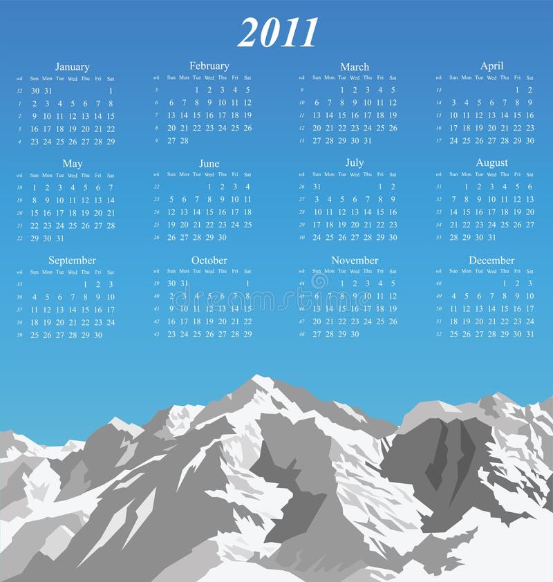 2011 calendar