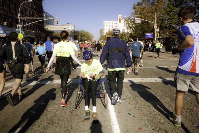 2011 New York City Marathon Manhattan Editorial Photography Image