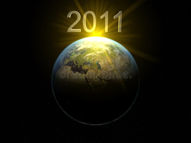 2011 over Earth