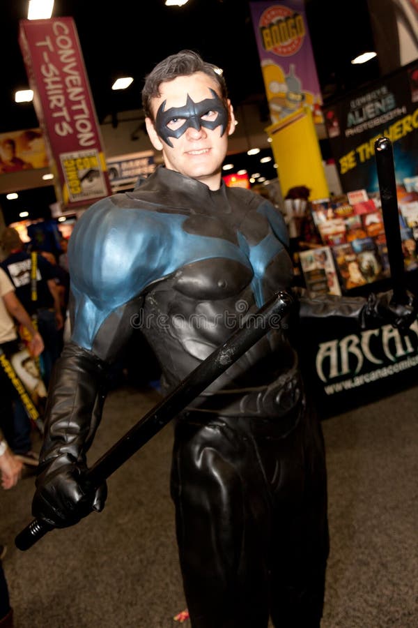 圣地亚哥漫画展2011 库存照片