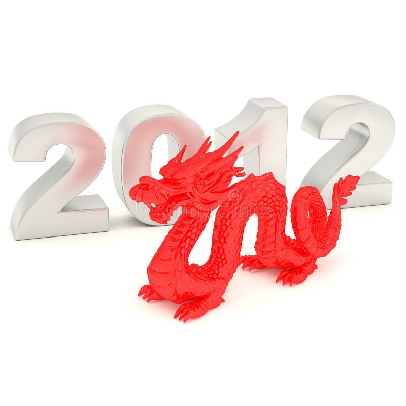 2012 ans de dragon illustration de vecteur 2012 ans de dragon illustration de vecteur