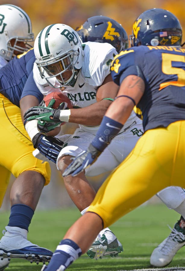 2012 NCAA Football Baylor WVU Editorial Stock Image Image of