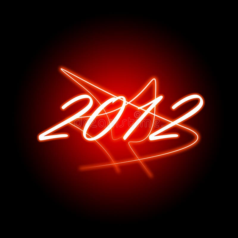 2012 New year illustration stock illustration 2012 New year illustration stock illustration
