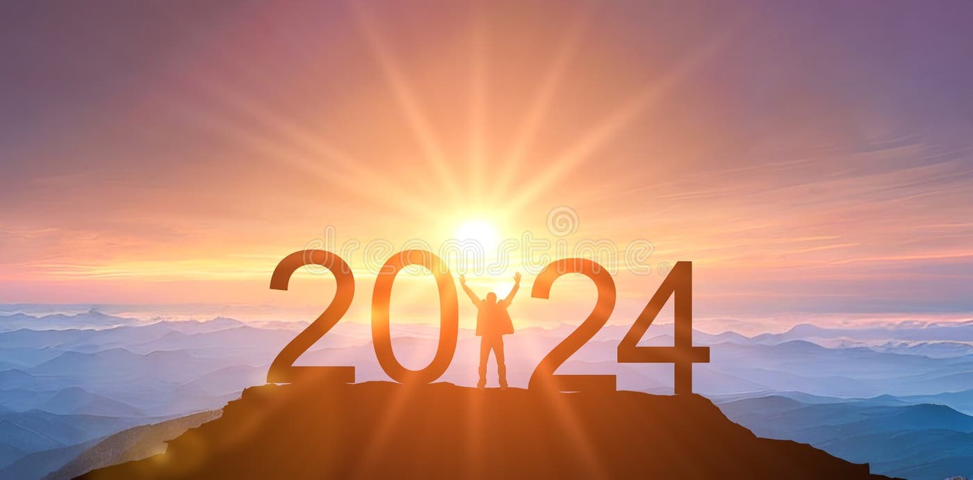966 2024 New Year Silhouette Stock Photos Free & RoyaltyFree Stock