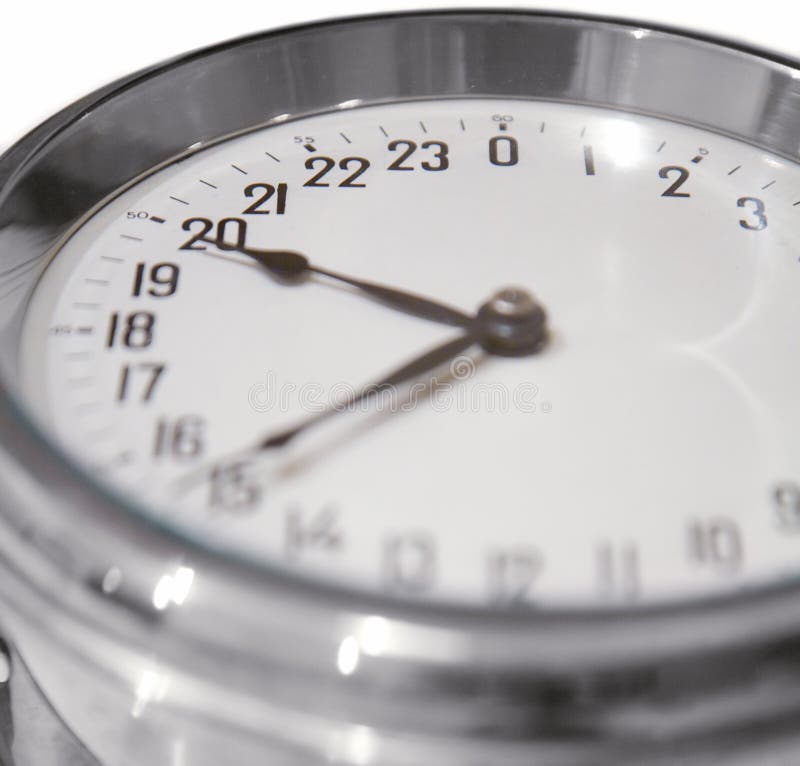 24hour clock stock image. Image of division, shine, second 4440967