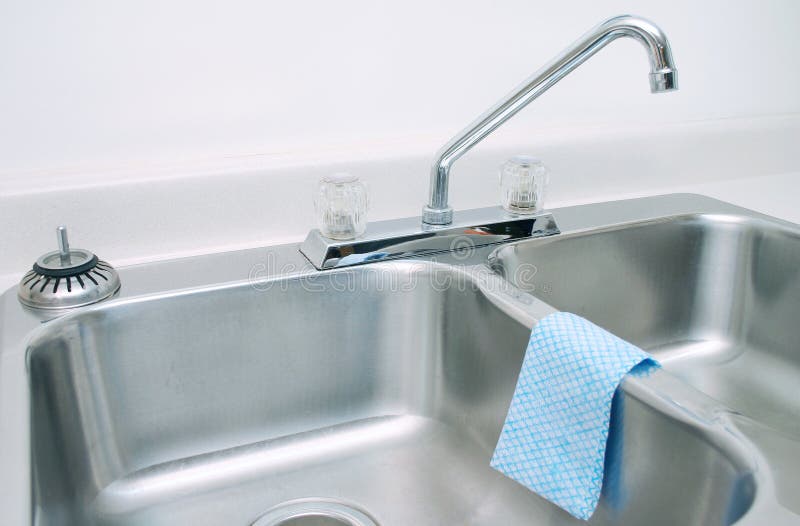 Kitchen sink interior. Kitchen sink interior