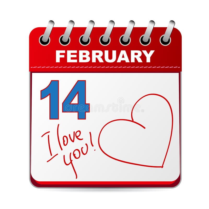 2月14日 向量例证